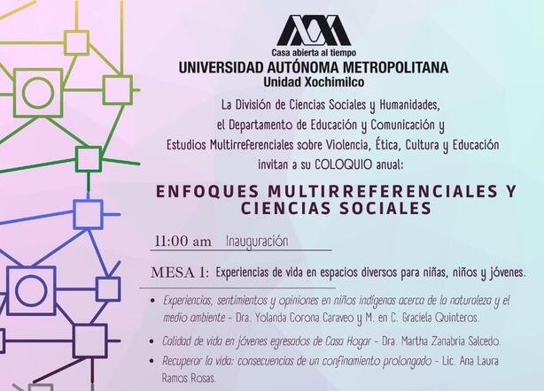 Coloquio anual Enfoques Multirreferenciales y Ciencias Sociales
