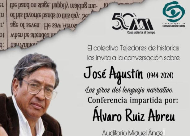 Conferencia José Agustín (1944-2024)